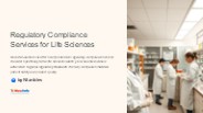 Ensuring Regulatory Compliance in Life Sciences