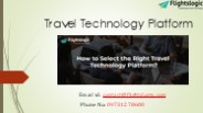 Travel Technology Platform