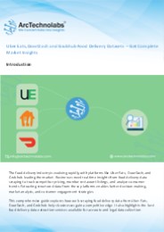 Uber Eats, DoorDash & Grubhub Food Delivery Datasets – Insights
