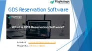GDS Reservation Software