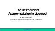 Student Accommodation in Liverpool