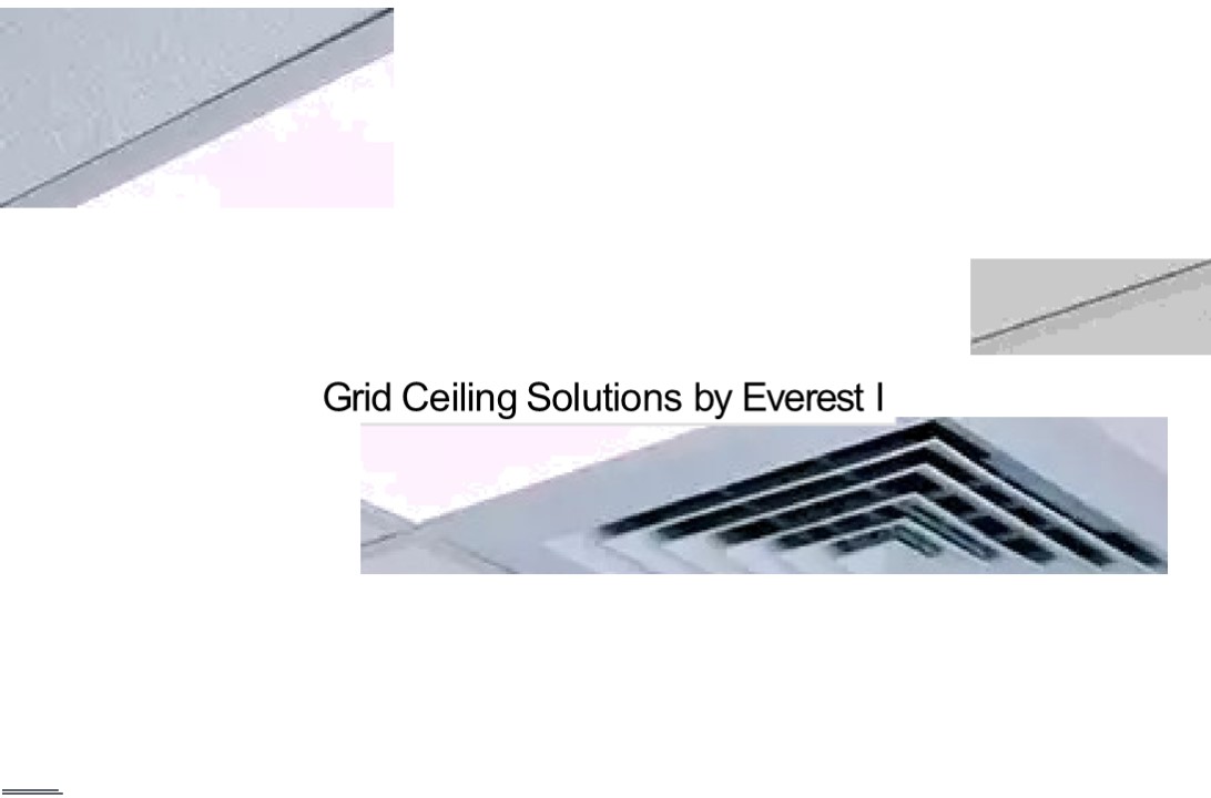 Grid Ceiling Solutions by Everest Industries – Reliable & Stylish