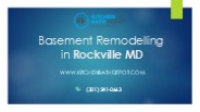 basement remodeling in rockville md