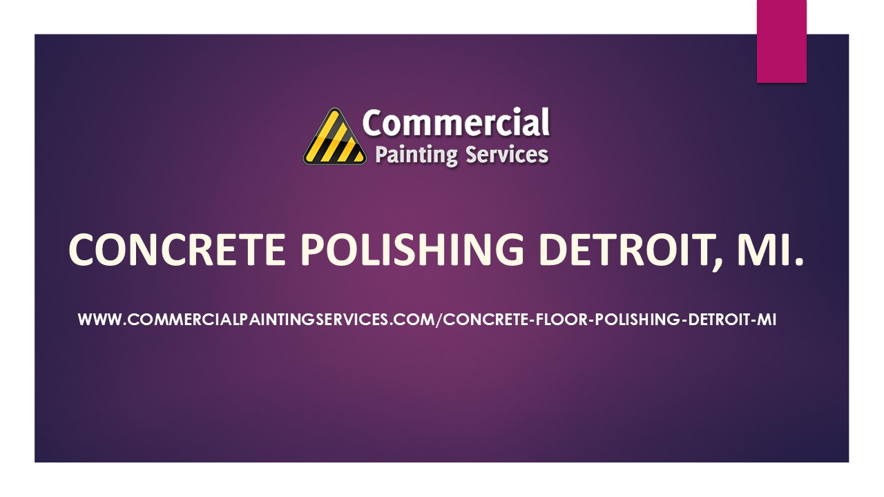Concrete  Polishing Detroit Mi