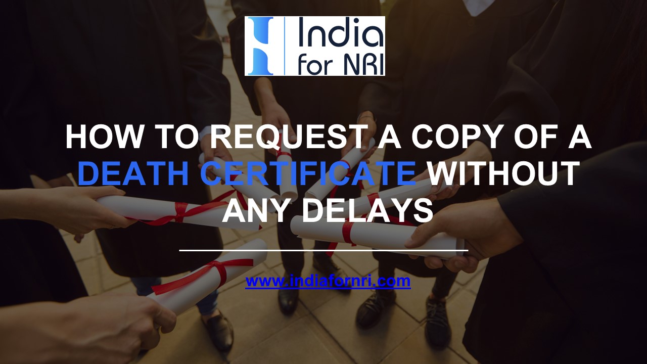 How to Request a Copy of a Death Certificate Without Any Delays