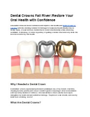 dental crowns