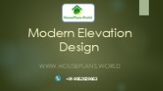 Modern Elevation Design