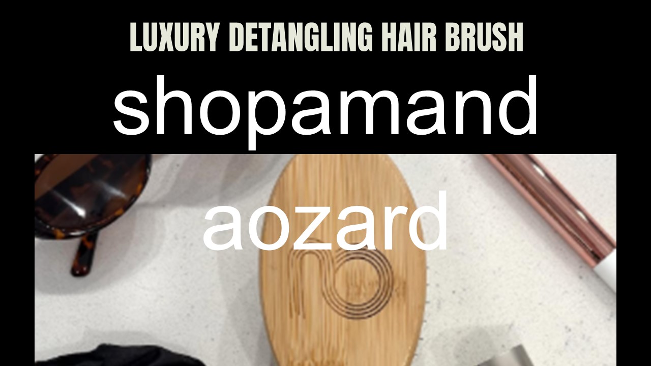 Luxury Detangling Hair Brush