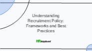 Recruitment and selection policy ,Recruitment policy and procedure