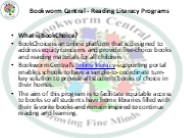 Bookworm Central - Reading Literacy Programs
