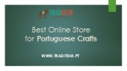 Online Shop for Portuguese Crafts