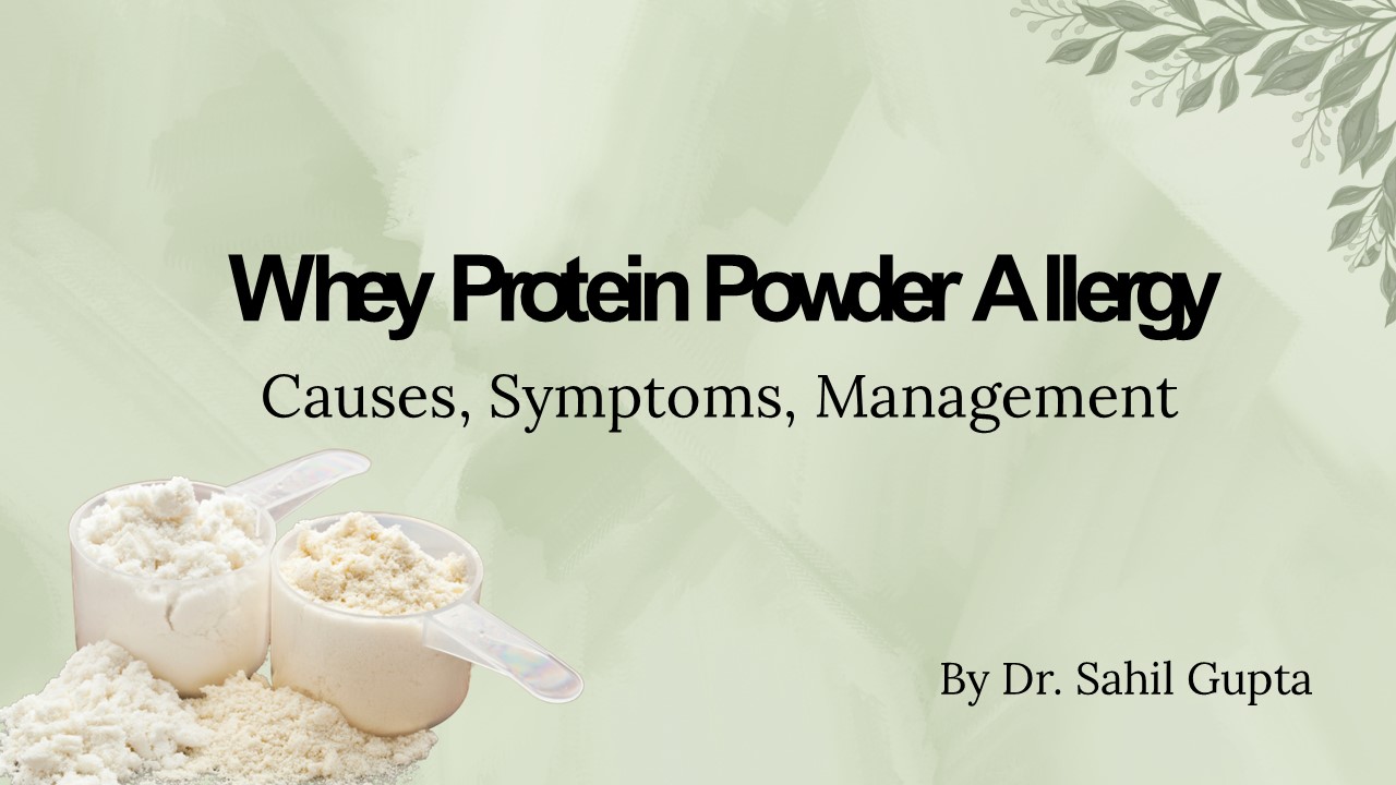Whey Protein Powder Allergy