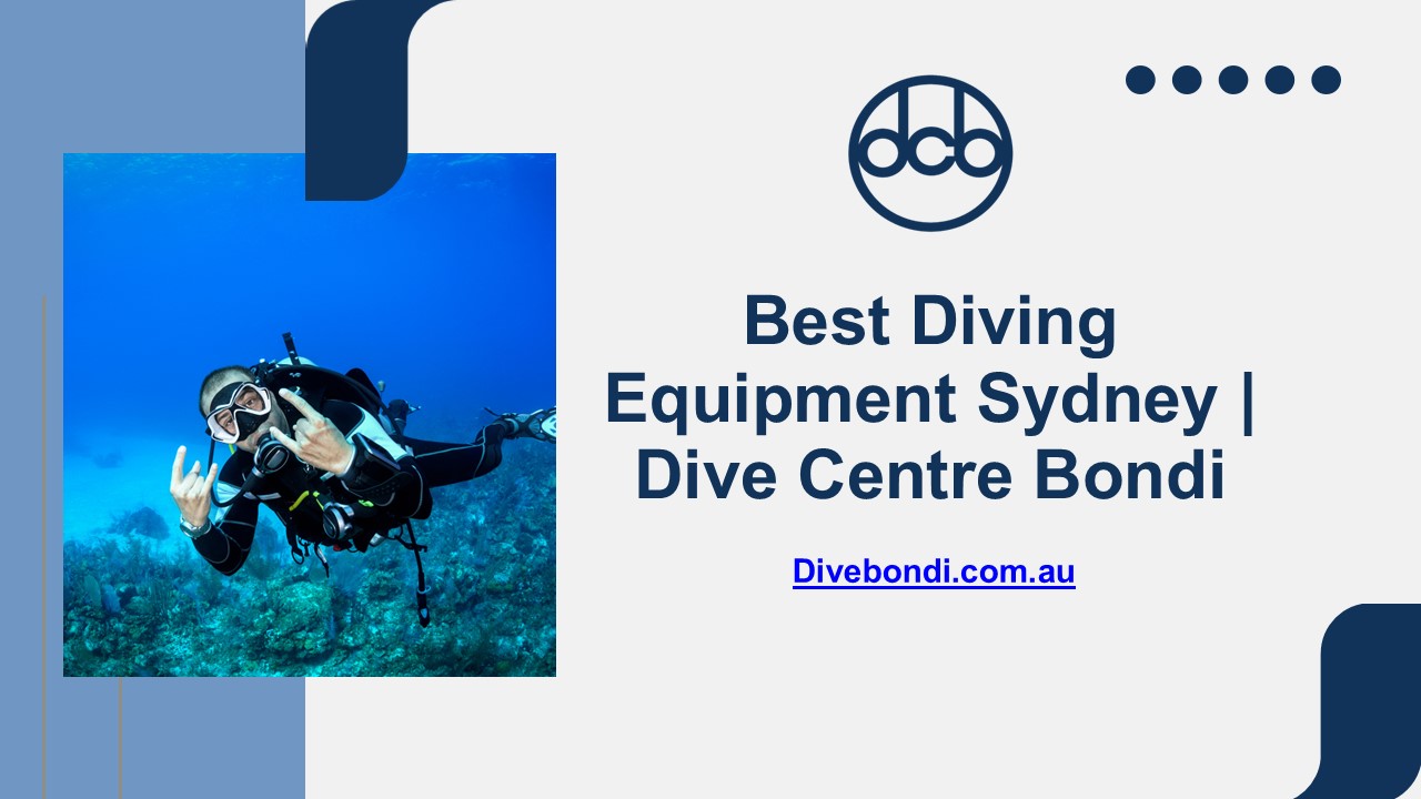 Best Diving Equipment Sydney | Dive Centre Bondi