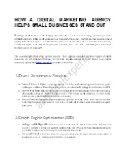 how digital markweting agency help smalll businesses