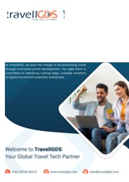TravellGDS Corporate Profile | Amar Infotech