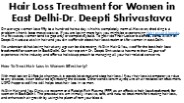 Hair Loss Treatment