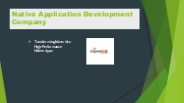 Top Native Application Development Company | Build Your App