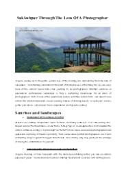 Sakleshpur Through The Lens Of A Photographer