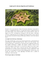 Exploring The Historical Significance Of Sakleshpur