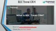 B2C Travel CRM