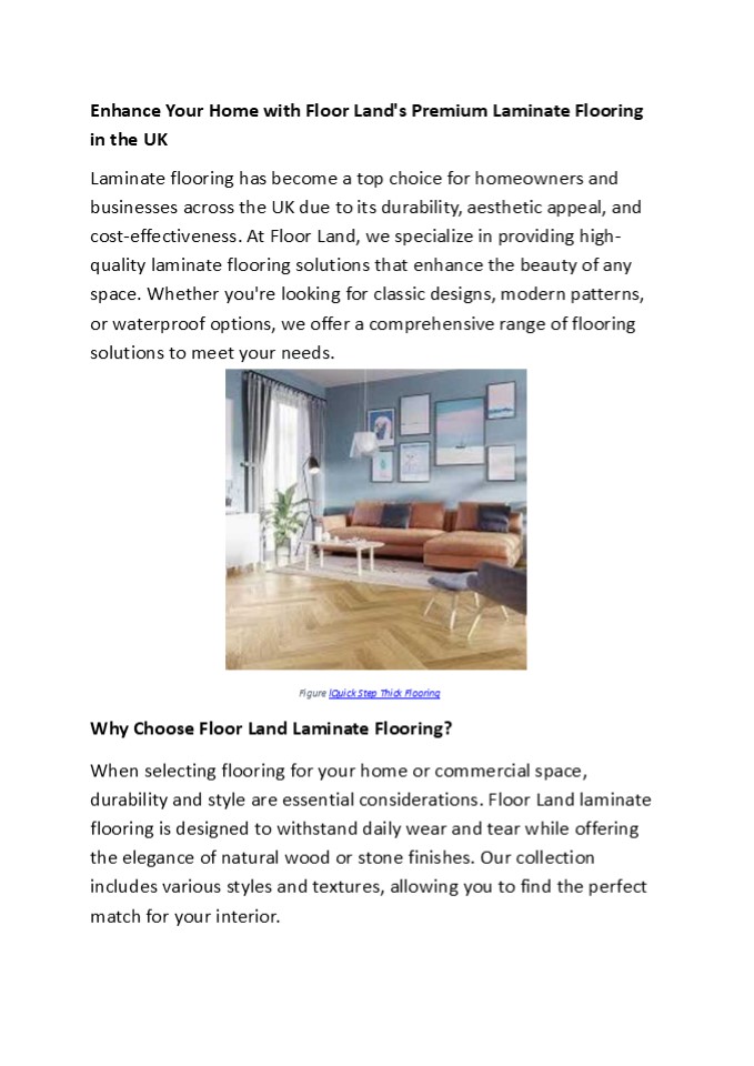 Enhance Your Home with Floor Land