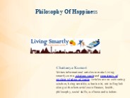 Philosophy Of Happiness
