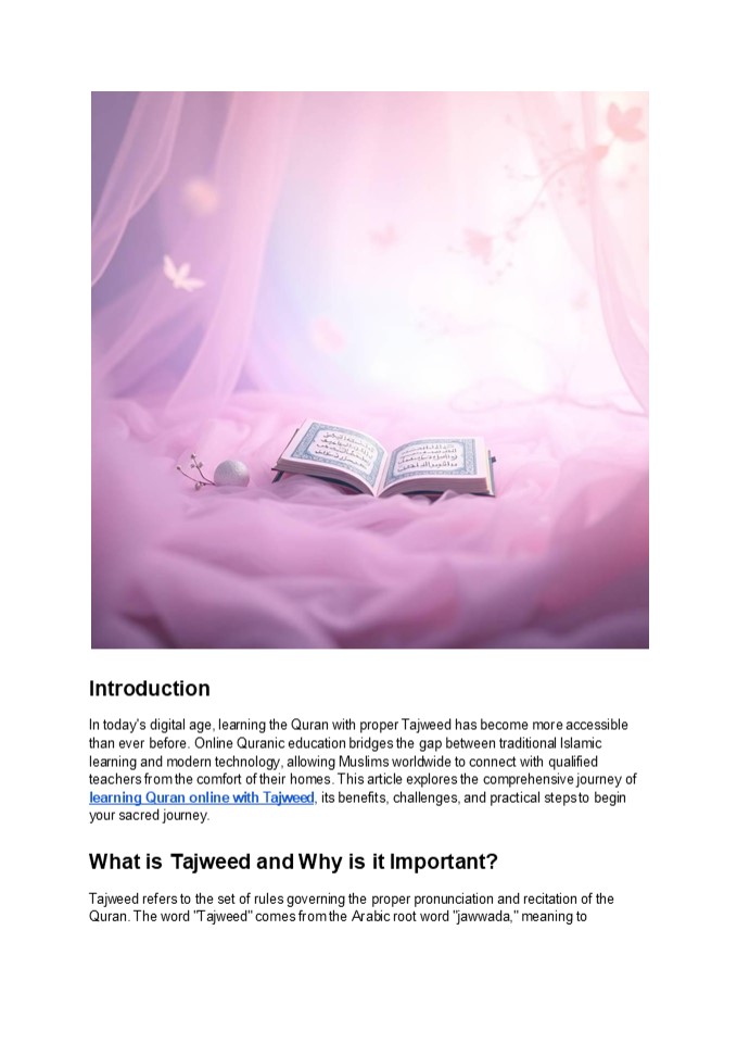 From Home to Heart: Learn Quran Online with Tajweed Today (1)