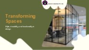 Aluminium windows and doors manufacturers