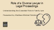 Divorce Lawyer Adelaide