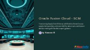 Drive Supply Chain Innovation with Oracle Fusion Cloud SCM