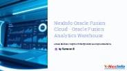 Streamline Reporting with Fusion Analytics Warehouse