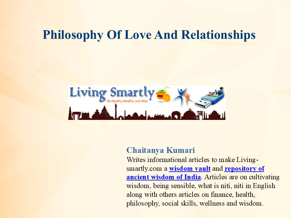 Philosophy Of Love And Relationships