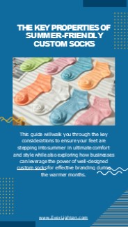 The key properties of summer-friendly Custom Socks