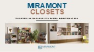 Bespoke Closet Designs & Storage Solutions | Miramont Closets