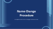 Name Change Procedure in India | Your Door Step