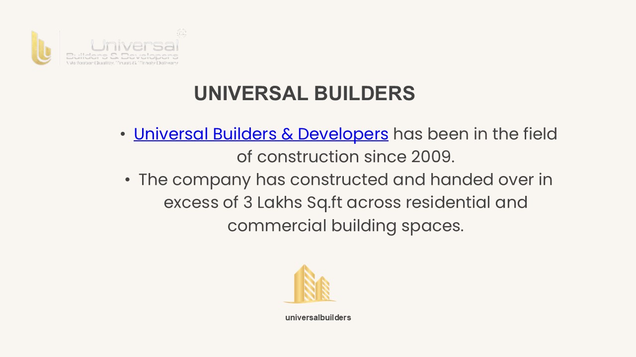 Construction company in Chennai