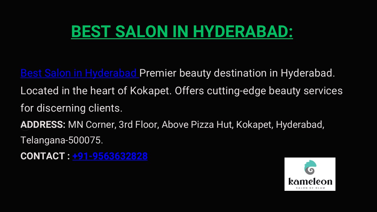 best salon in Hyderabad (1)
