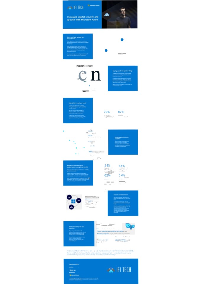 Increased Digital security and growth with Microsoft Azure