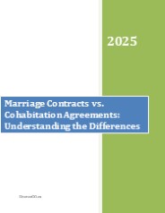 Marriage Contracts vs. Cohabitation Agreements: Understanding the Differences