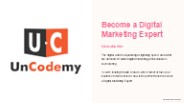Digital Marketing Expert With Our Certification Course