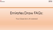 Emirates Draw PPT 34