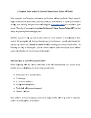 How To Connect YI Home Camera To New WiFi