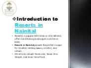Resorts in Nainital