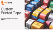 Custom Printed Adhesive Tapes | Fire Tape UAE
