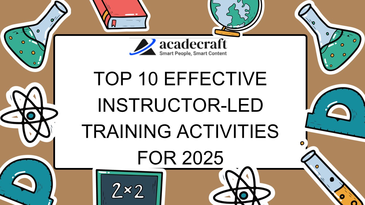20/80 Top 10 Effective Instructor-Led Training Activities for 2025
