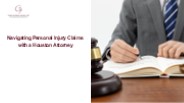 Navigating Personal Injury Claims with a Houston Attorney