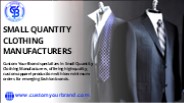 Small Quantity Clothing Manufacturers (4)