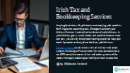 Irish Tax and Bookkeeping Services - Outbooks Ireland