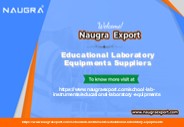 Educational Laboratory Equipments Suppliers