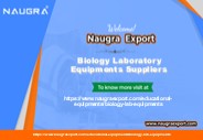 Biology Laboratory Equipments Suppliers